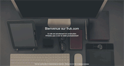Desktop Screenshot of fruk.com